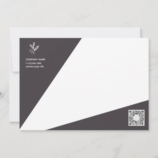 Meerdere talen Dank u kaart (Achterkant)