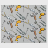 Meerdere tools cadeaupapier (Vlak)