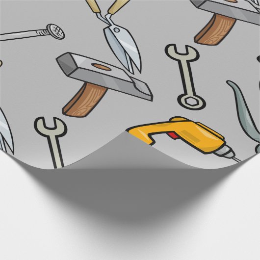 Meerdere tools cadeaupapier (Hoek)