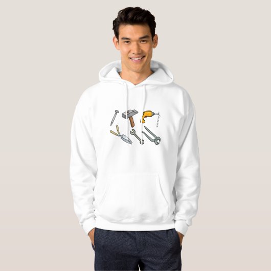 Meerdere tools hoodie (Voorkant volledig)