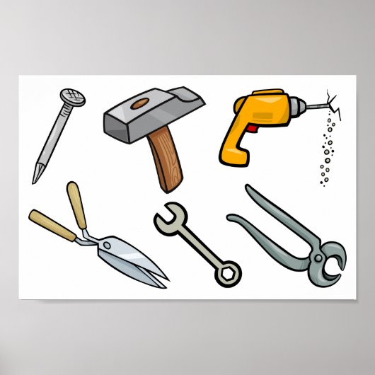 Meerdere tools poster (Voorkant)