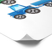 Meerdere tractoren poster (Hoek)