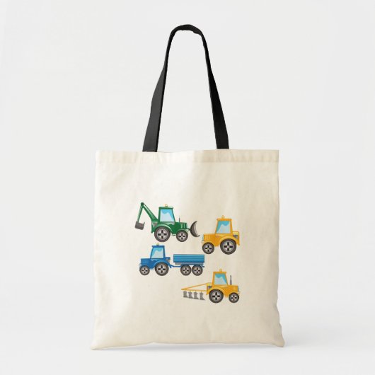 Meerdere tractoren tote bag (Voorkant)