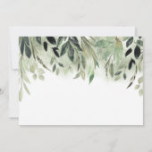 Meerdere trouwfoto's | GreenGenery bedankje Kaart (Achterkant)