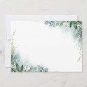 Meerdere trouwfoto's Liefde en Bedankt Foto Kaart (Achterkant)