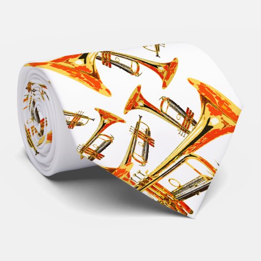 Meerdere Trumpets Stropdas (Opgerold)