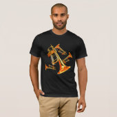 Meerdere Trumpets T-shirt (Voorkant volledig)