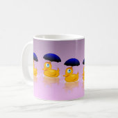 Meerdere Umbrella Ducks Koffiemok (Voorkant links)