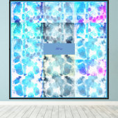 Meerdere Van Blues Canvas Afdruk (Insitu (Houten vloer))