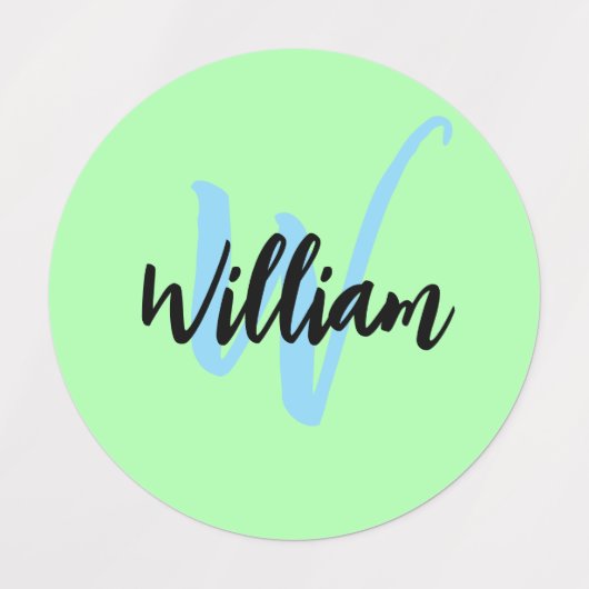 Meerdere Waterdichte Monogram Labels | Naam Kledin (Design 1)