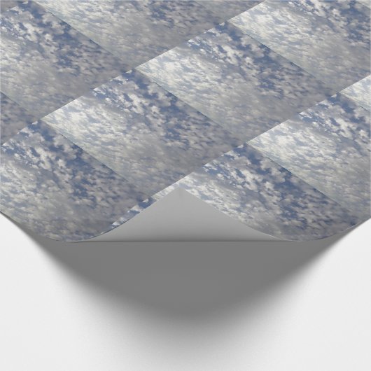 Meerdere wolken, Sky Uitzicht Cadeaupapier (Hoek)