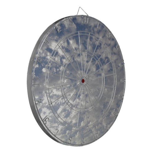 Meerdere wolken, Sky Uitzicht Dartbord (Voorkant Links)