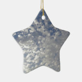 Meerdere wolken, Sky Uitzicht Keramisch Ornament (Rechts)