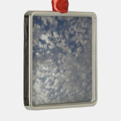 Meerdere wolken, Sky Uitzicht Metalen Ornament (Rechts)