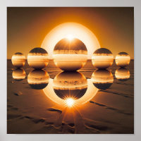 Meerdere zonnen uitgelijnd
