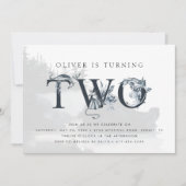 Meerderlijke dragon Mythical Boys 2de verjaardag Kaart (Voorkant)