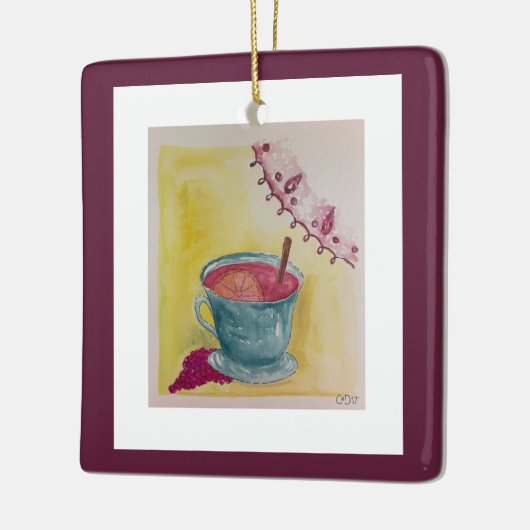 Meerdewijn Keramisch Ornament (Links)