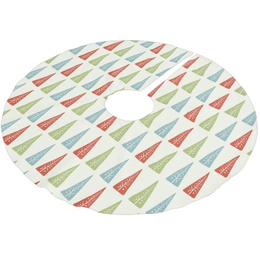 Meereeuwse moderne kerstbomen gepatterd kerstboom rok (Gekanteld)