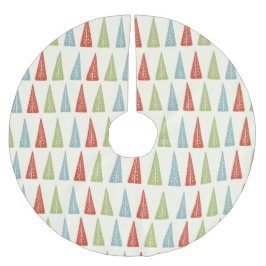 Meereeuwse moderne kerstbomen gepatterd kerstboom rok