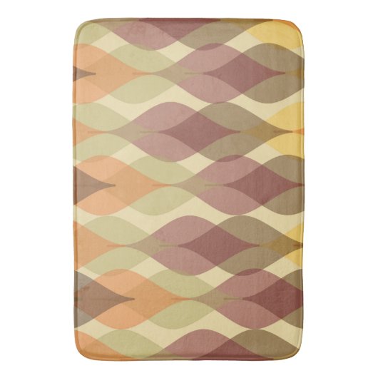 Meereeuwse moderne vlammenkunst badmat (Voorkant Verticaal)