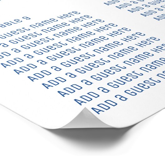 Meereeuwse moderne  zetelkaart poster (Hoek)