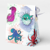 Meerestiere Party Bedankdoosjes (Achterkant)