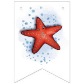 Meerestiere Party Deko Vlaggetjes (Eerste vlag)