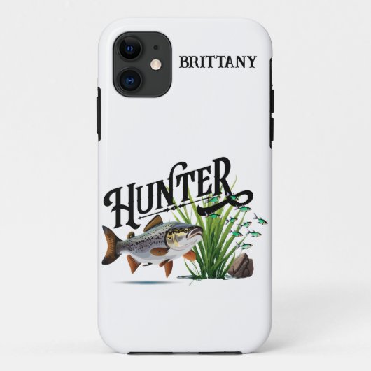 Meerforel op de Jacht Case-Mate iPhone Case (Achterkant)