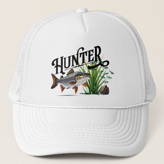 Meerforel op de Jacht Trucker Pet (Voorkant)