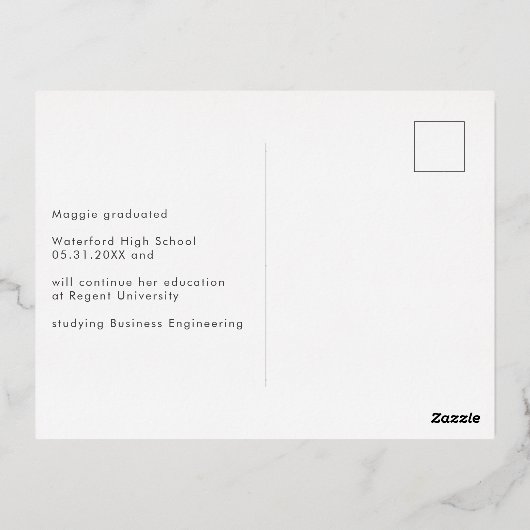 Meerfoto 2023 afstuderen aankondiging (Achterkant)