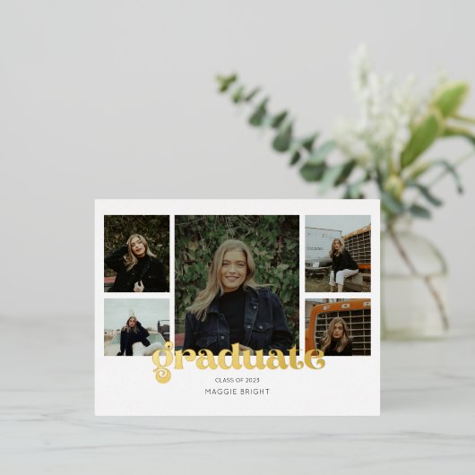 Meerfoto 2023 afstuderen aankondiging (Staand Voorkant)