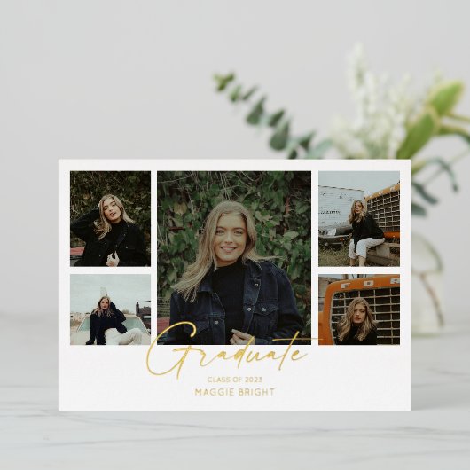 Meerfoto 2023 afstuderen aankondiging (Staand Voorkant)