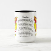 Meergezinskabel van wapens mok (Midden)