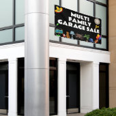 Meergezinswinkelbanner Garage Spandoek (Buitenkant Gebouw)