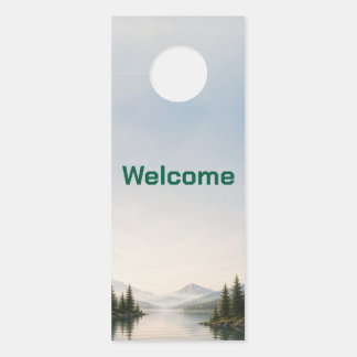Meerhuis Airbnb Welkom Deur Hanger Bord