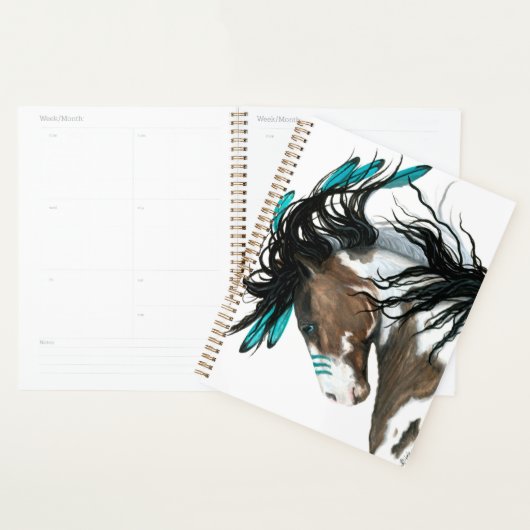 Meerhuispaard door Bihrle 8,5 x 11-inch Planner (Display)