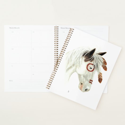 Meerhuispaard door Bihrle 8,5 x 11-inch Planner (Display)