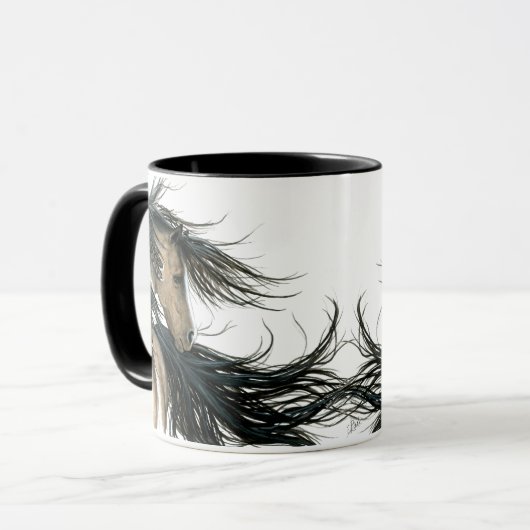 Meerhuispaard door BiHrLe Mok (Voorkant links)