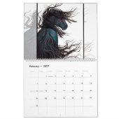 Meerhuispaarden De kunst van AmyLyn Bihrle Calenda Kalender (Feb 2027)