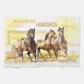 Meerhuispaarden Kitchen Towel Theedoek (Horizontaal)