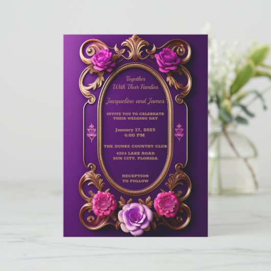 MeerhuisPaars Aankondiging (Staand voorkant)