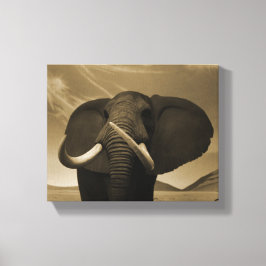 Meerhuisstatus Canvas Afdruk