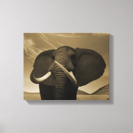 Meerhuisstatus Canvas Afdruk