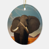 Meerhuisstatus Keramisch Ornament (Links)