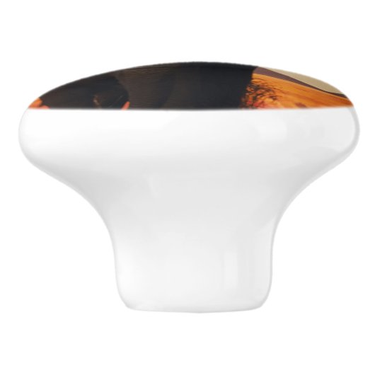 Meerhuisstatus Keramische Knop (Zijkant)