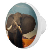 Meerhuisstatus Keramische Knop (Rechts)