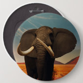 Meerhuisstatus Ronde Button 6,0 Cm (Voorkant /achterkant)