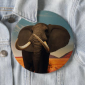 Meerhuisstatus Ronde Button 6,0 Cm (In situ)