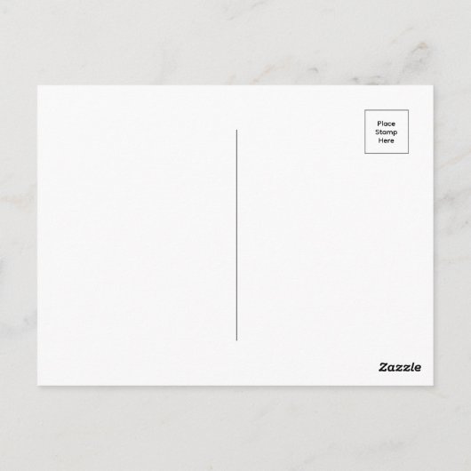 Meerhuisuil op getande houten planken briefkaart (Achterkant)