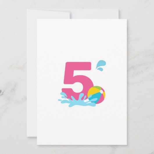 Meerjarig meisje van de moderne miniatuurgroep kaart (Achterkant)